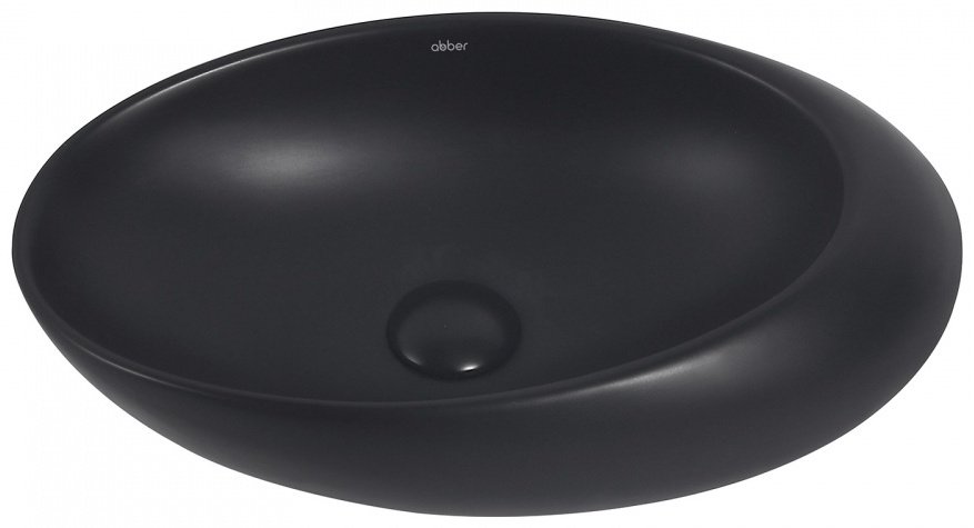 Раковина накладная 49 см Abber AC2107MB