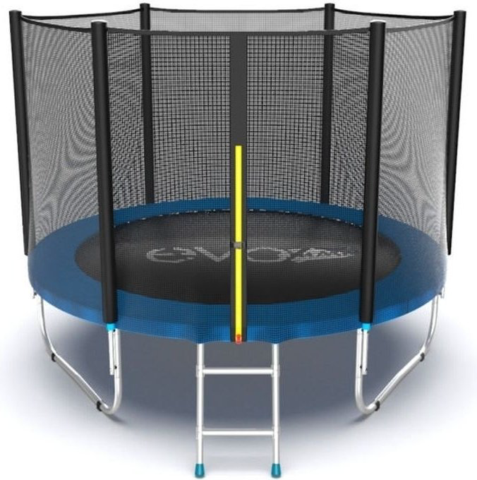 Каркасный батут EVO Jump External 8 ft синий
