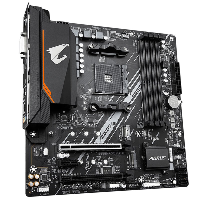 Материнская плата Gigabyte B550M Aorus Elite купить,0