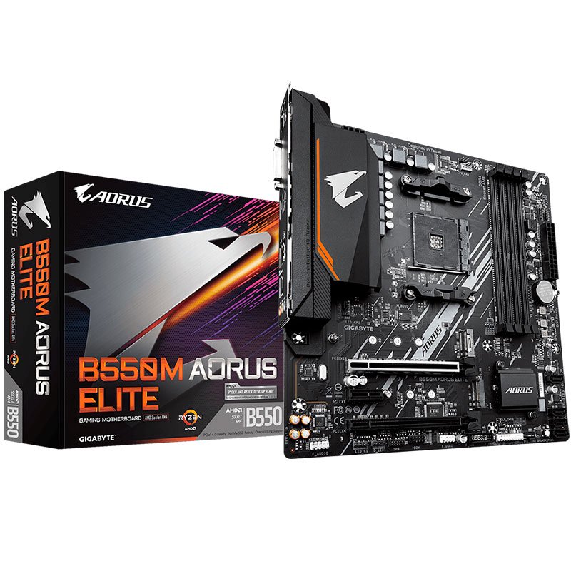 Материнская плата Gigabyte B550M Aorus Elite купить,0