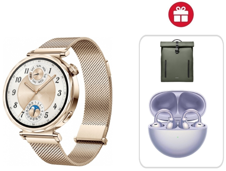 Смарт-часы Huawei Watch GT 5 41 мм золотистый-золотистый + подарок