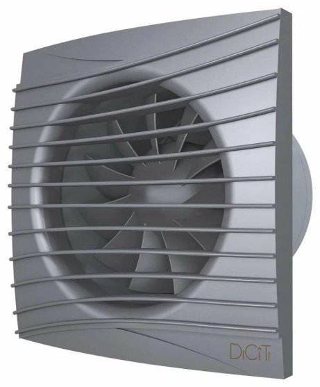 Вытяжной вентилятор DiCiTi осевой D100 мм 8.4Вт, SILENT 4С