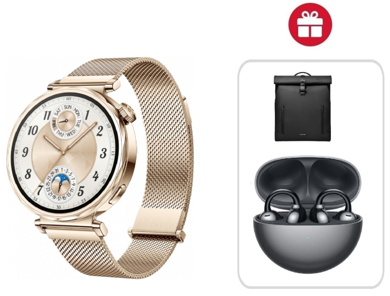 Смарт-часы Huawei Watch GT 5 41 мм золотистый-золотистый + подарок