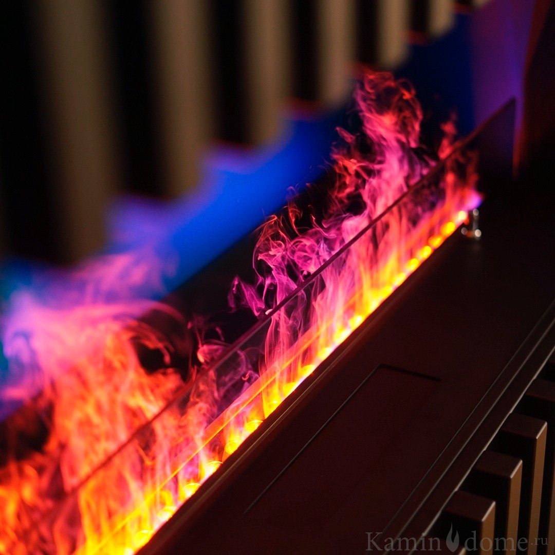 Электрокамин Schones Feuer встроенный 3D FireLine 2000 PRO + RGB Flame