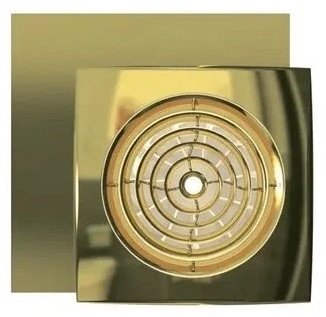 Вытяжной вентилятор ЭРА осевой 10 ВтВт, AURA 5C ф125 Gold