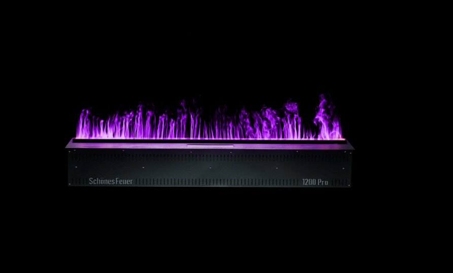 Электрокамин Schones Feuer встроенный 3D FireLine 1200 PRO + RGB Flame