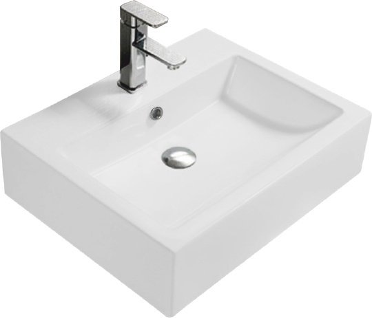 Раковина накладная 57 см MELANA MLN-7005A