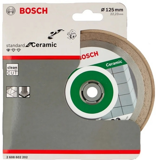 Диск алмазный Bosch Standard for Ceramic 2608602202 125мм