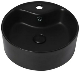 Раковина Abber Bequem AC2104MB накладная круглая 41 см, фаянс