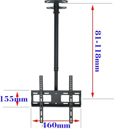 Кронштейн NB потолочный 26"-55" черный