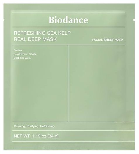 Маска для лица Biodance гидрогелевая Real deep 4 шт