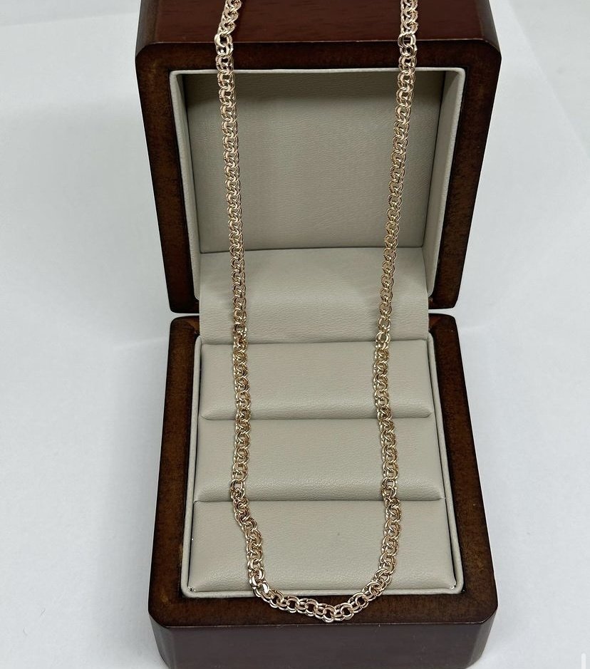 Цепь Gold Store 30002212 длина 55 см, вес 3.85 г золото, плетение бисмарк купить,285200