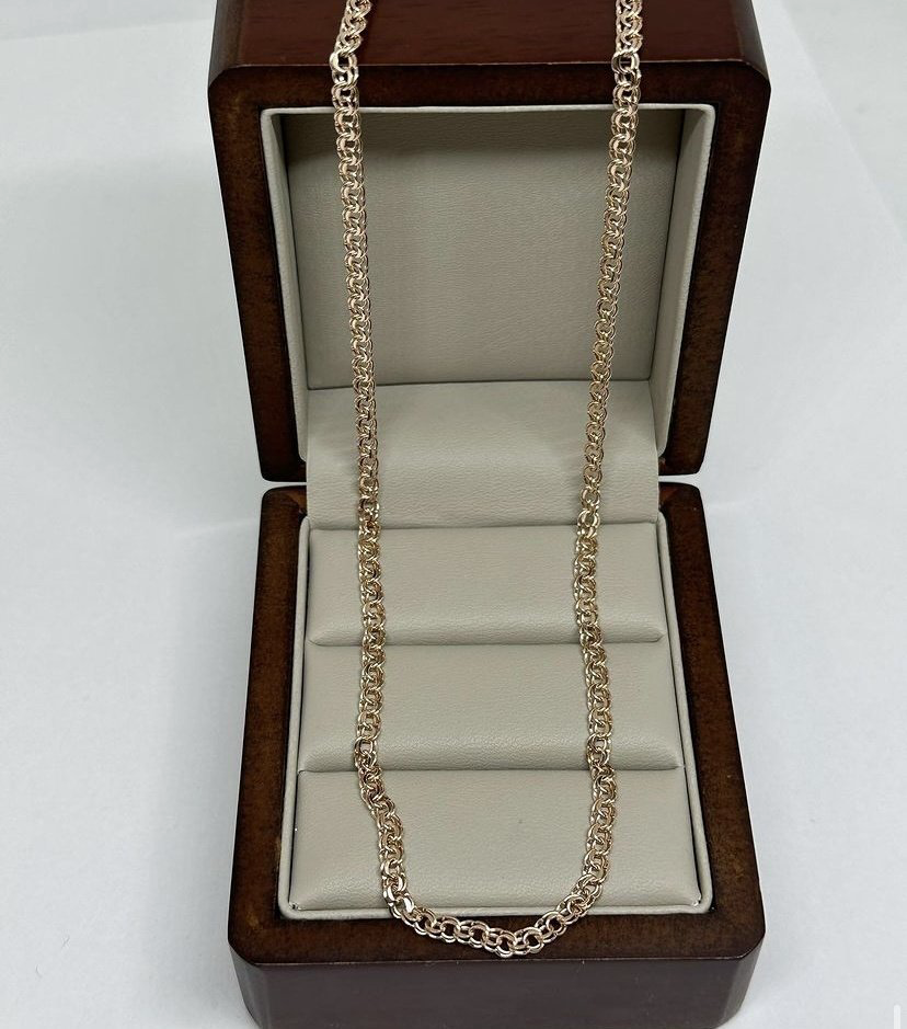Цепь Gold Store 30002212 длина 55 см, вес 3.85 г золото, плетение бисмарк купить,285200