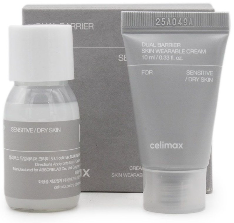 Celimax Dual Barrier Trial Kit набор по уходу за лицом унисекс купить,NaN