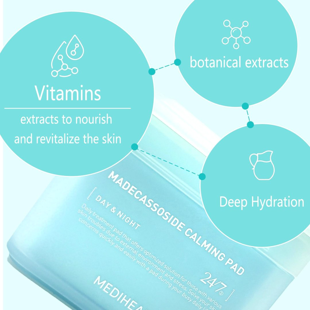 Mediheal тонер Madecassoside Calming Pad 100 шт купить,NaN