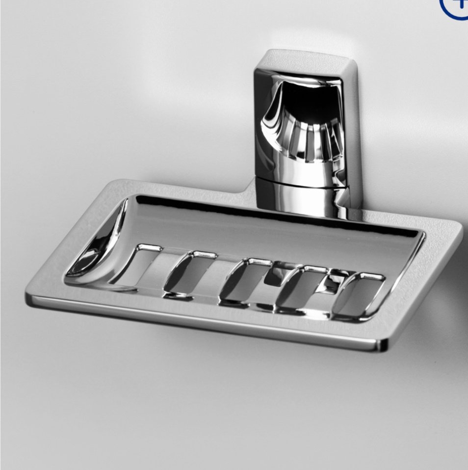 Wasser KRAFT мыльница K-5069 1 шт, металл