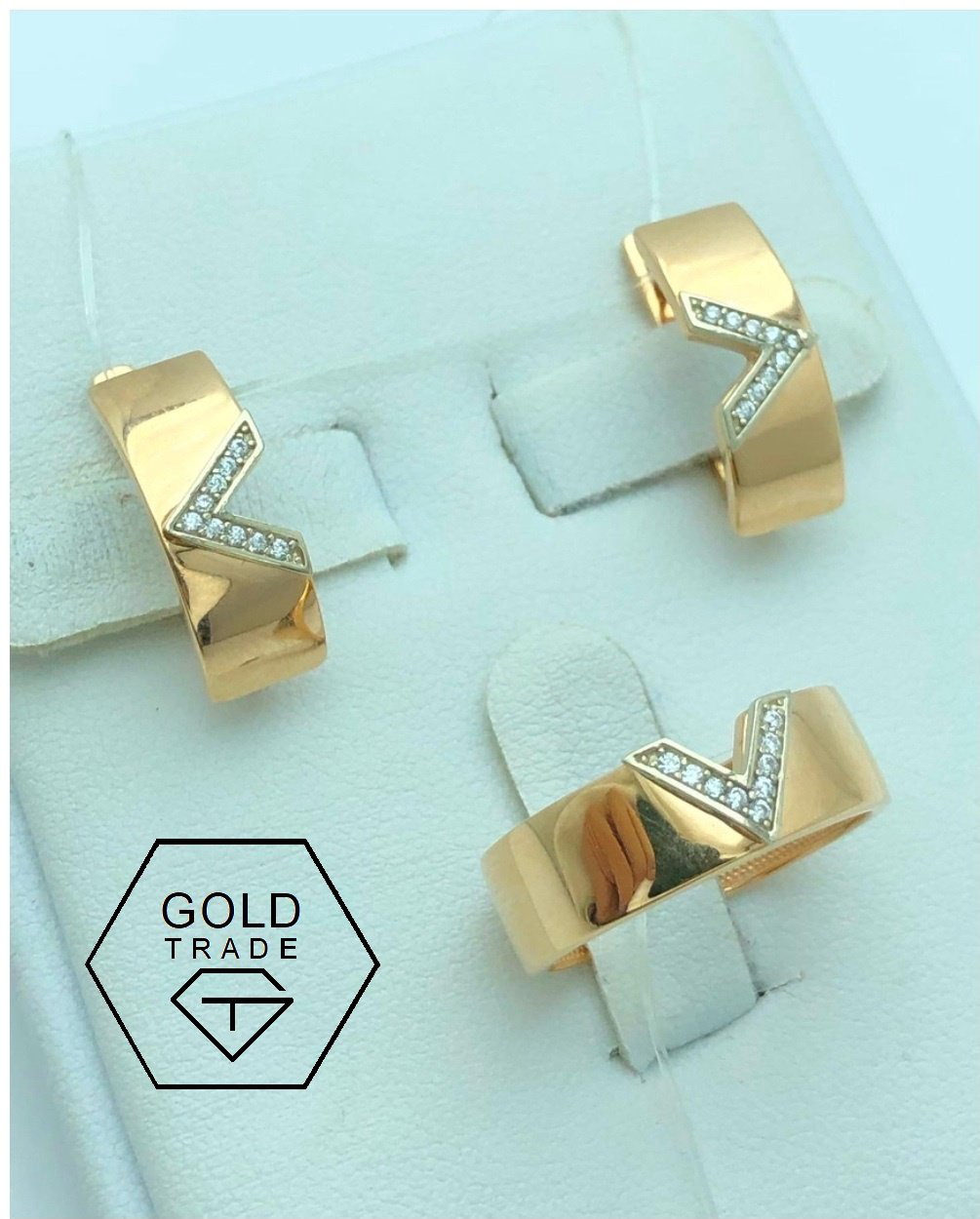 GOLD TRADE gt-600124 вес 6 г золото, фианит - ForteMarket GOLD TRADE gt-600124 вес 6 г золото, фианит купить,445995