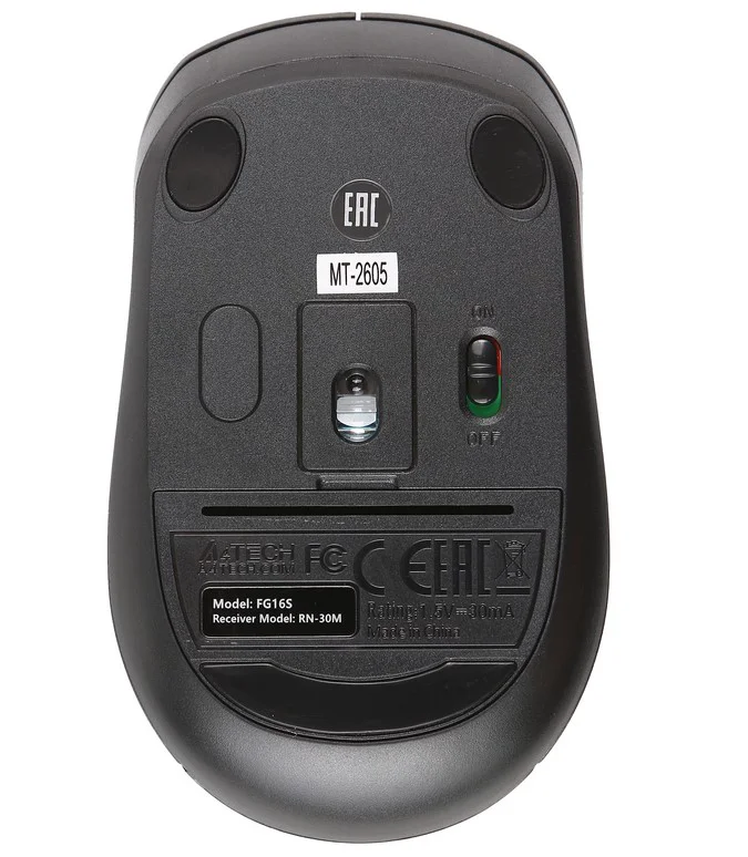 Мышь A4tech Fstyler FG16S Black