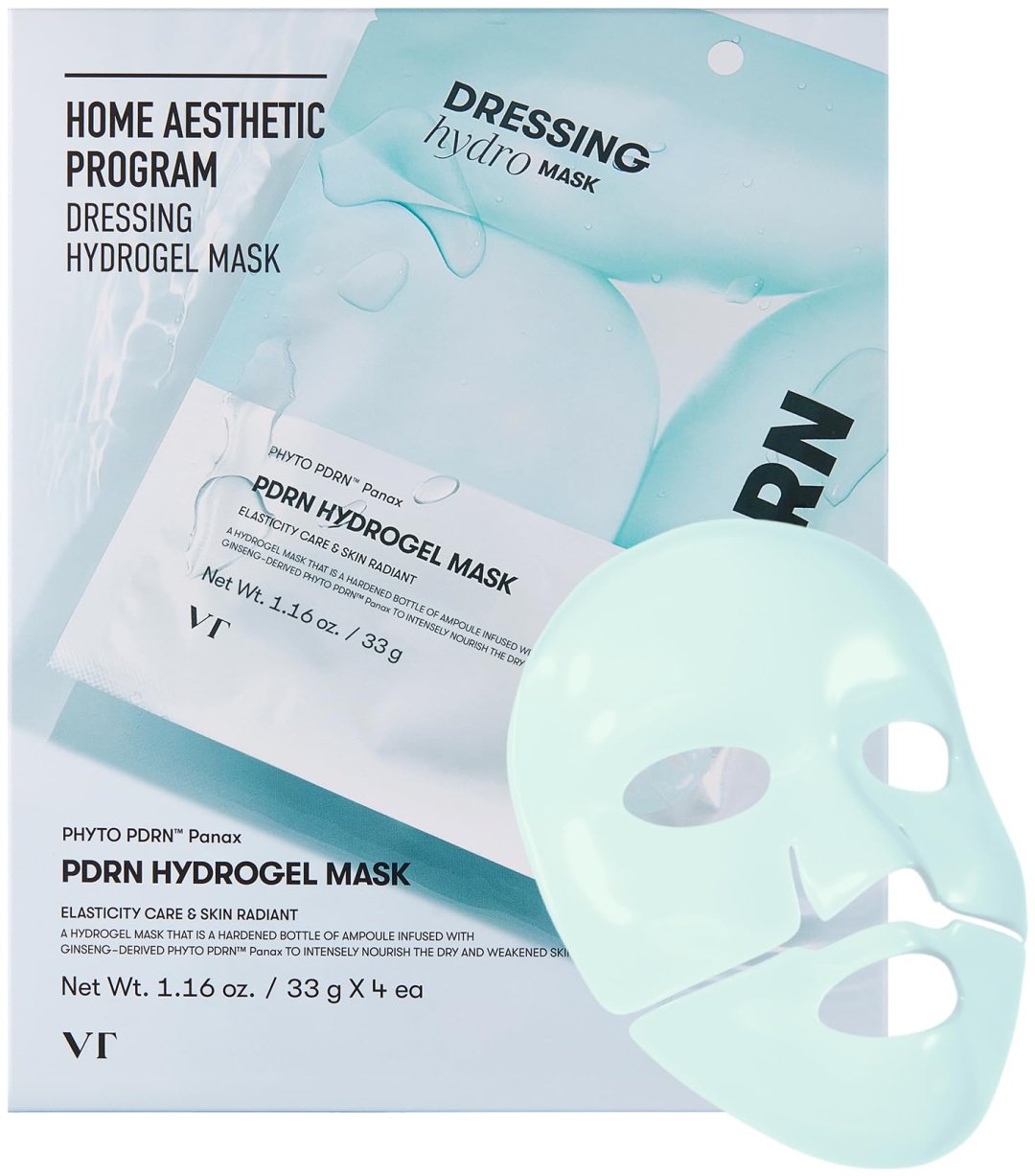 Маска для лица VT Cosmetics гидрогелевая PDRN Hydrogel Mask Dressing 33g 1 шт