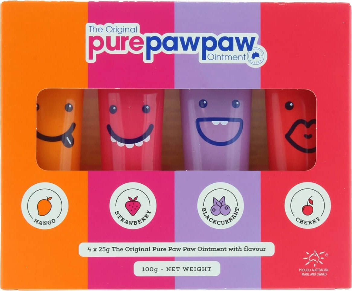 Pure Paw Paw бальзам Оinment with flavour 4 шт по 25 г