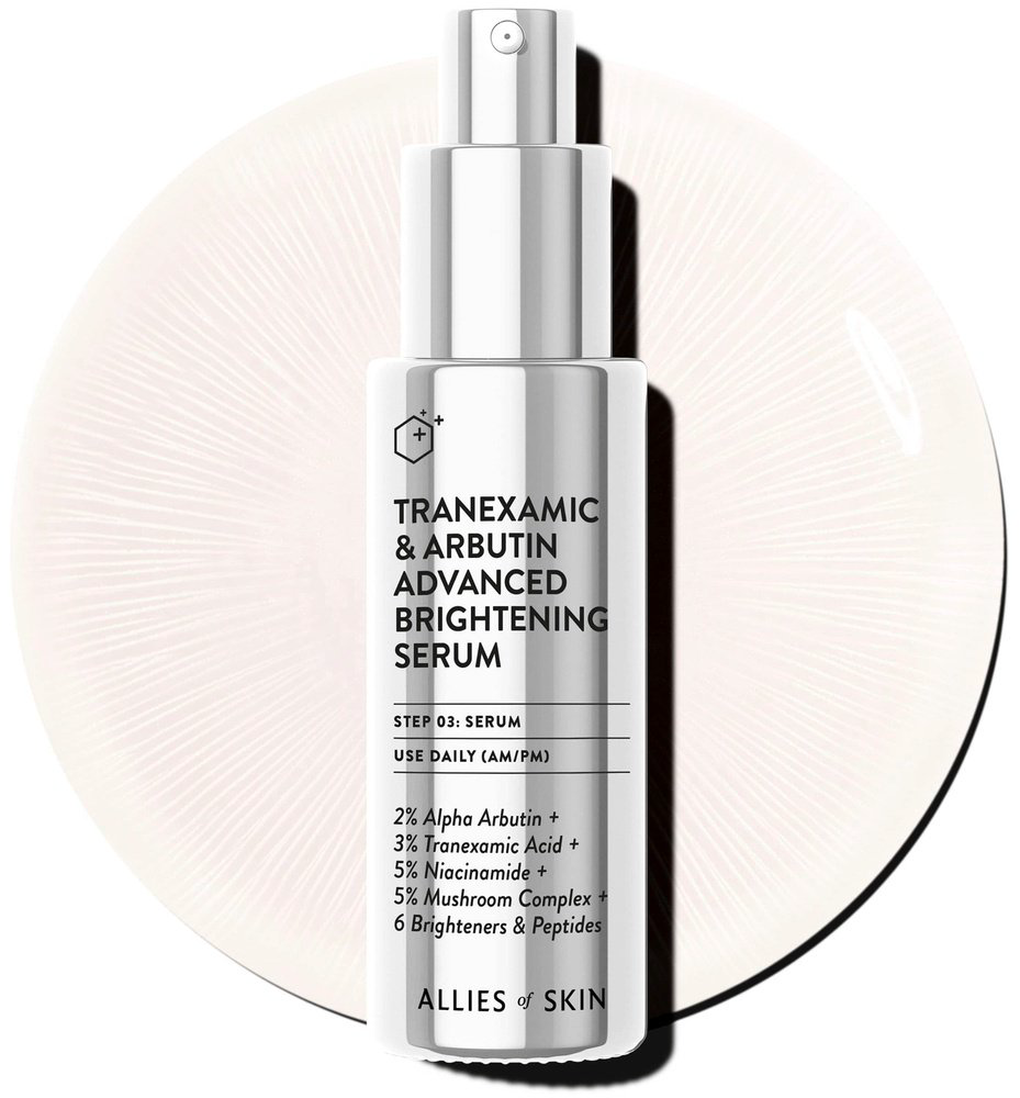 Allies of skin сыворотка Tranexamic &amp; Arbutin Advanced Brightening для лица 30 мл купить,NaN