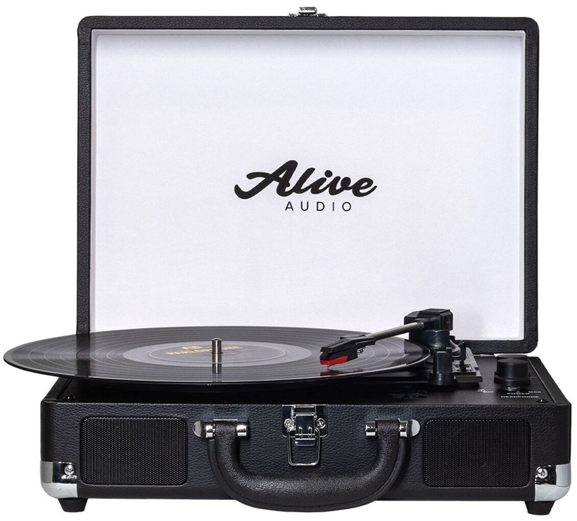 Виниловый проигрыватель ALIVE AUDIO GLAM Noir