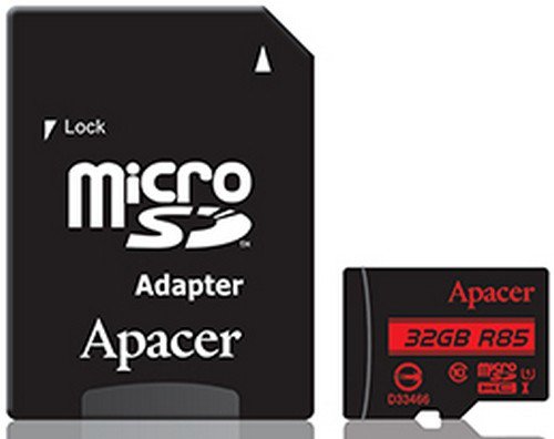 Карта памяти  Apacer AP32GMCSH10U5-R 32Gb