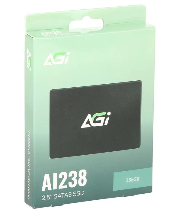 SSD накопитель AGI AI238 AGI256G25AI238-CB 256GB 