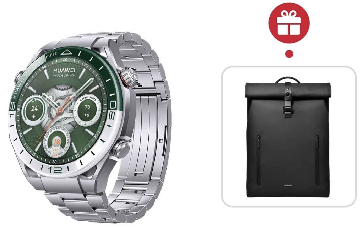 Смарт-часы Huawei Watch Ultimate 48 мм серебристый + подарок