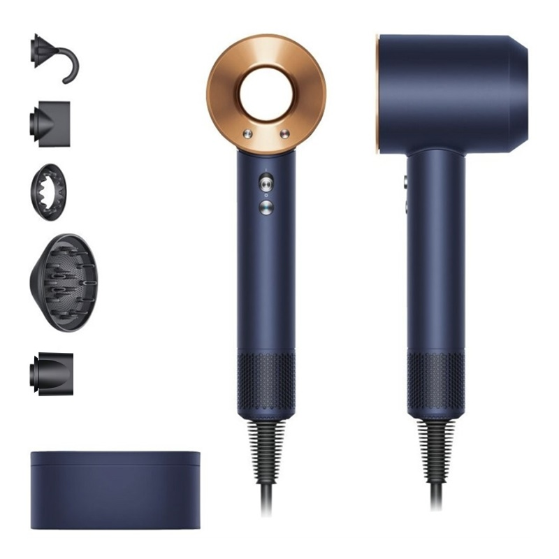 Фен Dyson HD08 Blue-Copper 