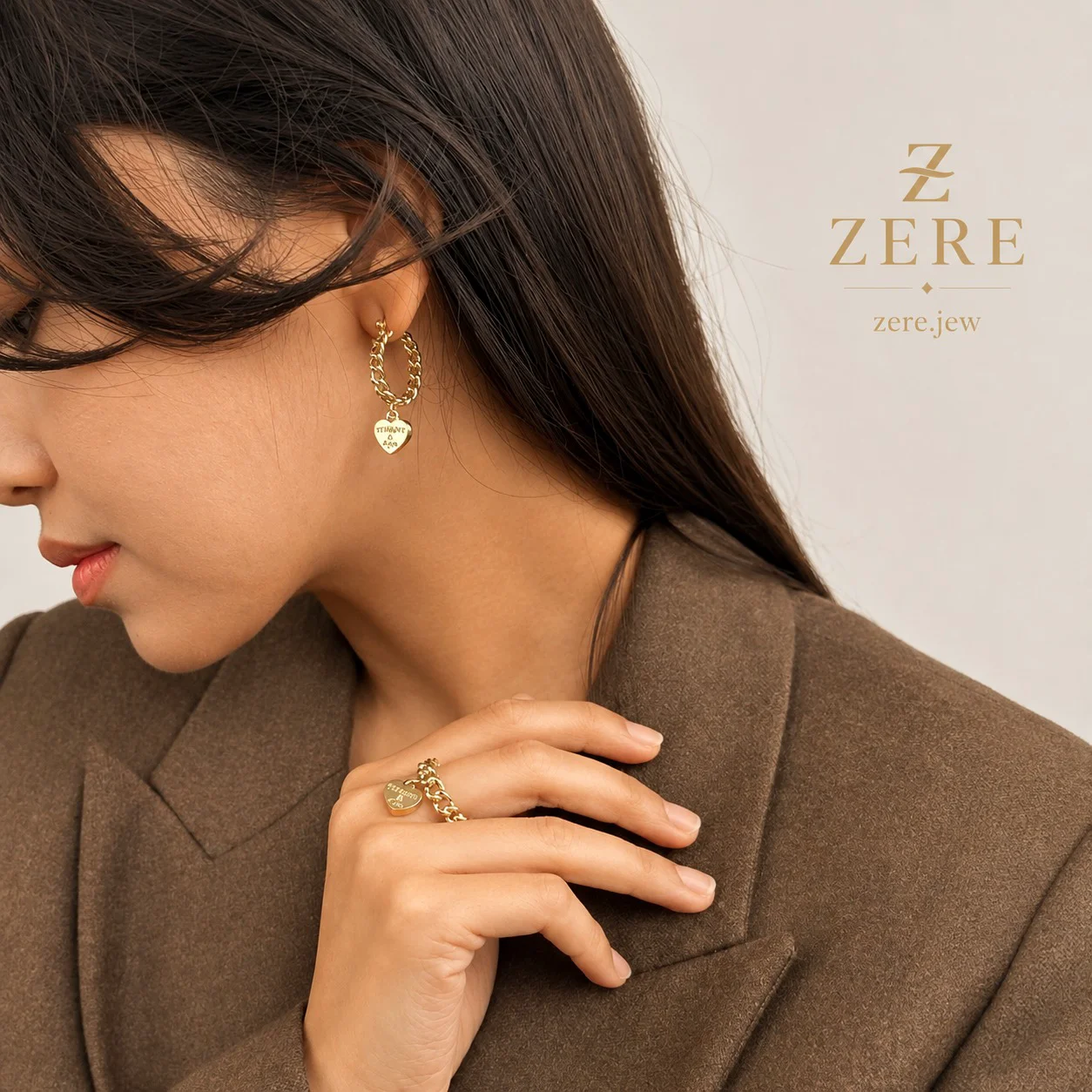 Комплект Zere кольцо и серьги золото 4.94 гр 19р купить,406550