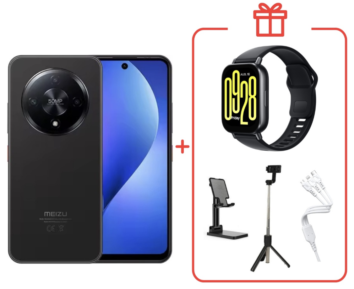 Смартфон Meizu Mblu 22 Pro 4/128Gb Titan Black + подарок купить,NaN