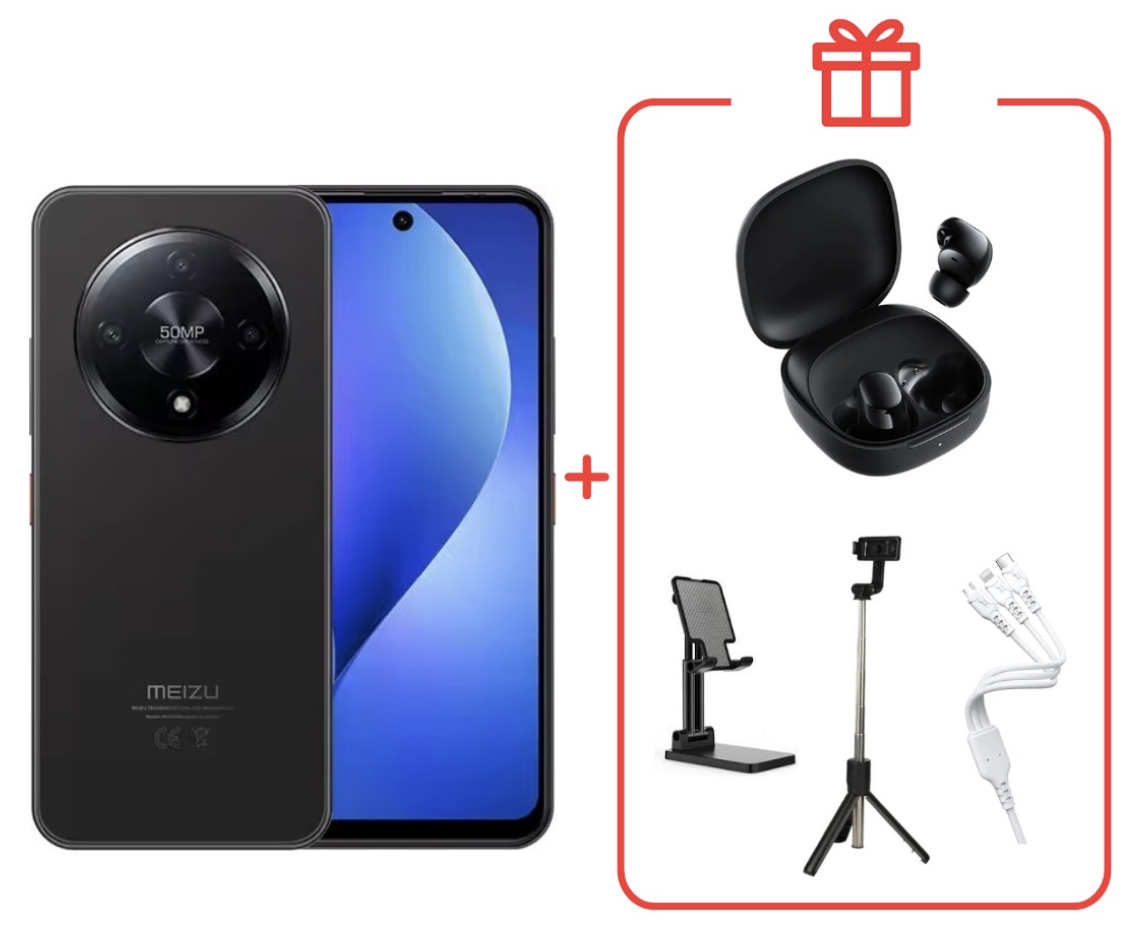 Смартфон Meizu Mblu 22 Pro 4/128Gb Titan Black + подарок купить,NaN