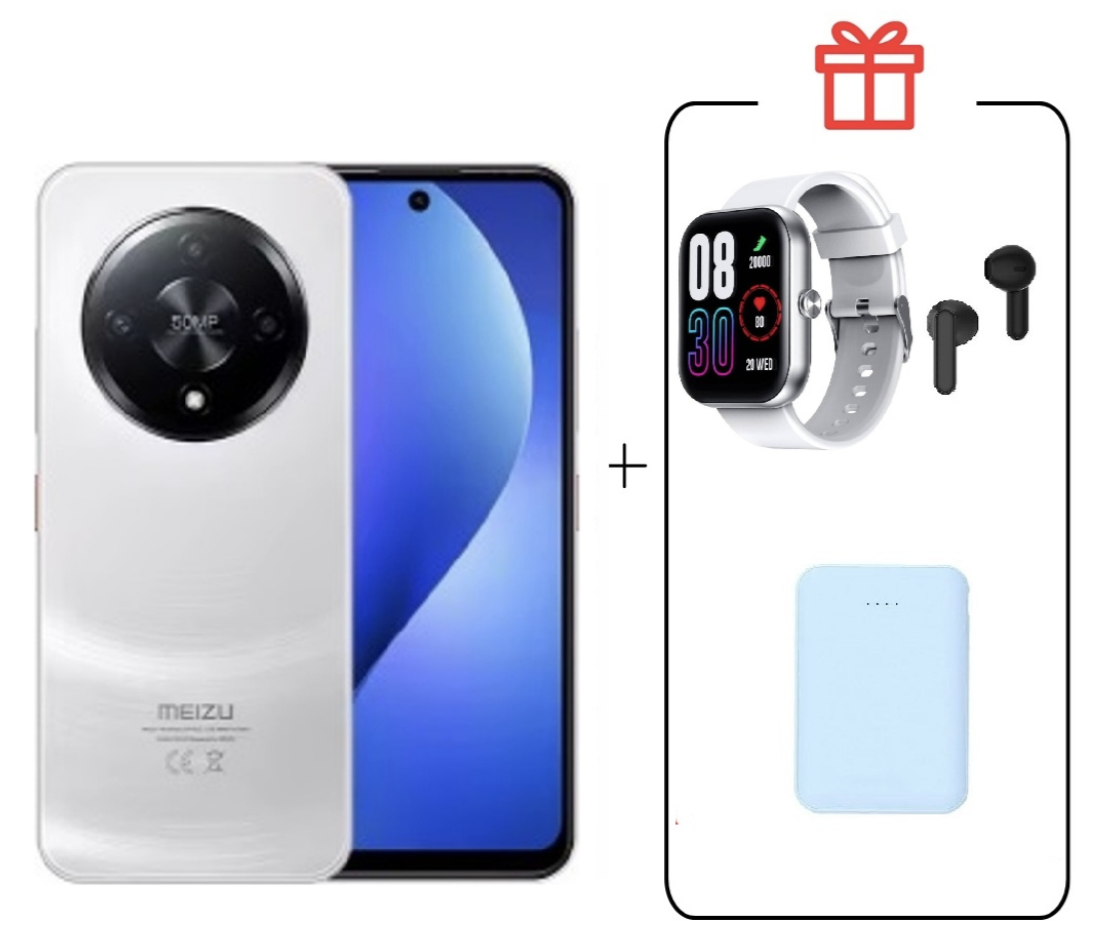 Смартфон Meizu Mblu 22 Pro 4/128Gb Snow White + подарок купить,NaN