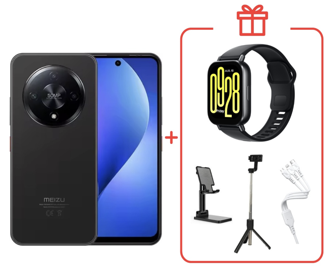 Смартфон Meizu Mblu 22 Pro 8/256Gb Titan Black + подарок купить,NaN