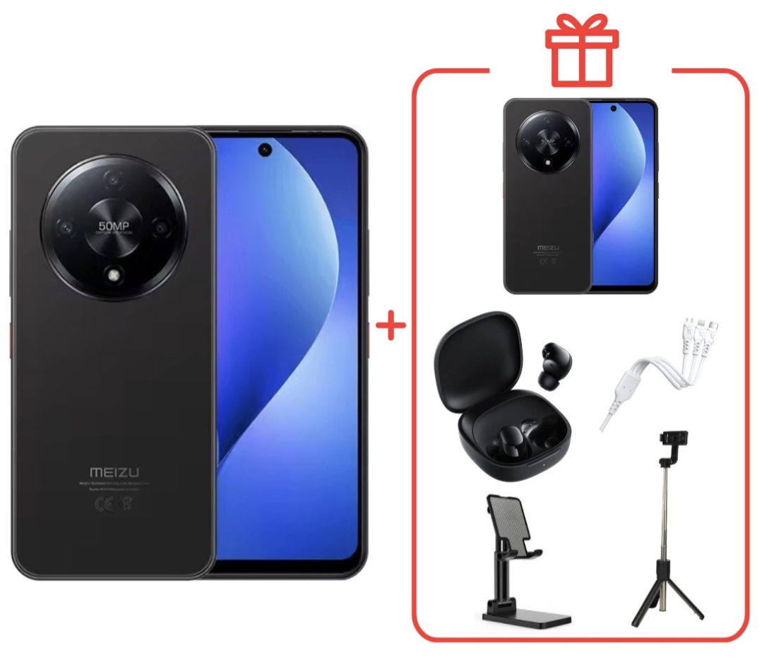 Смартфон Meizu Mblu 22 Pro 4/128Gb Titan Black + подарок купить,NaN