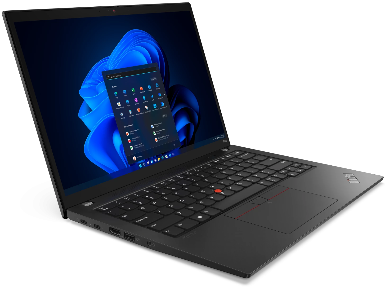 Ноутбук Lenovo ThinkPad T14s Gen 3 21BR00DRRT 14" Thunder Black