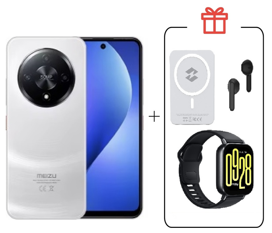 Смартфон Meizu Mblu 22 Pro 4/128Gb Snow White + подарок купить,NaN