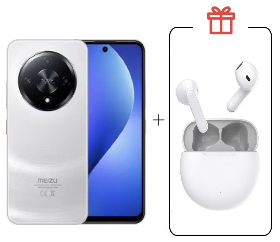 Смартфон Meizu Mblu 22 Pro 4/128Gb Snow White + подарок купить,NaN