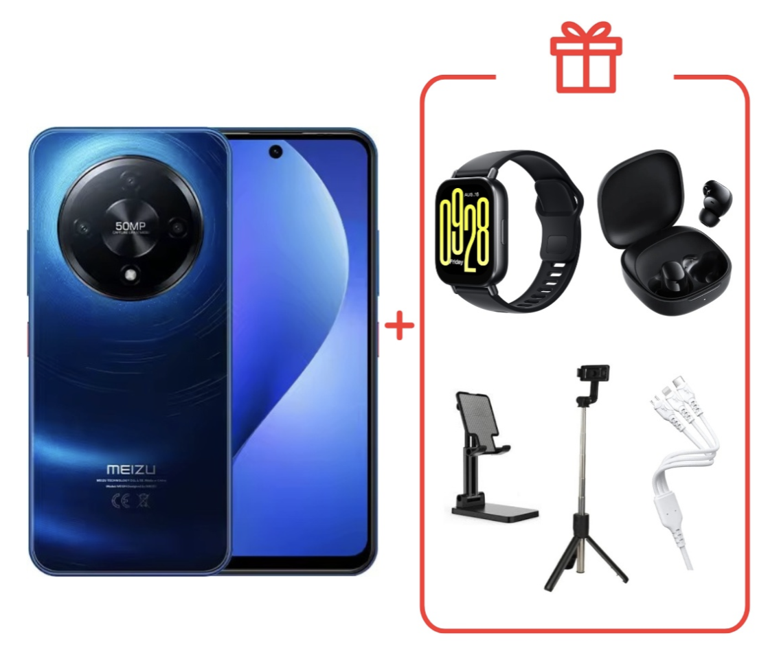 Смартфон Meizu Mblu 22 Pro 4/128Gb Deep Sea Blue + подарок купить,NaN