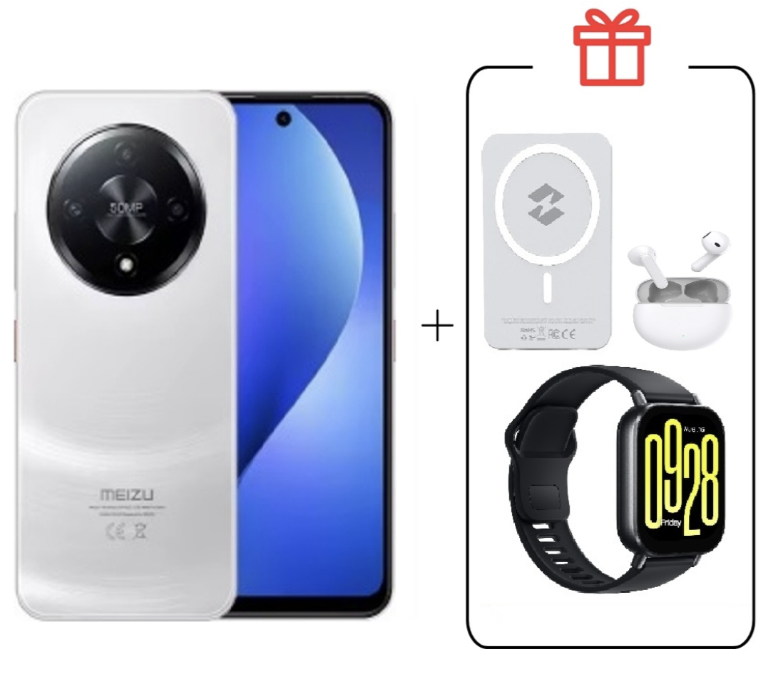 Смартфон Meizu Mblu 22 Pro 4/128Gb Snow White + подарок купить,NaN