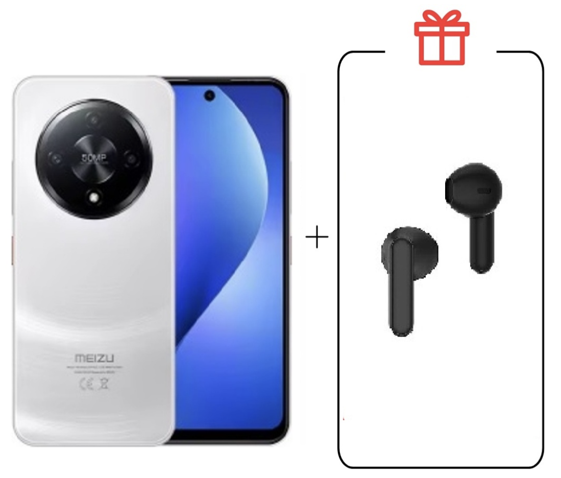 Смартфон Meizu Mblu 22 Pro 4/128Gb Snow White + подарок купить,NaN
