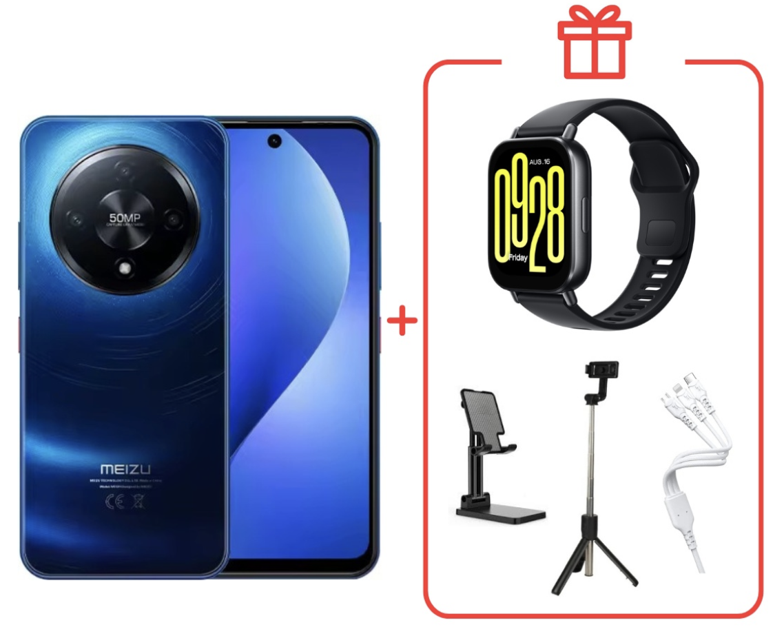 Смартфон Meizu Mblu 22 Pro 8/256Gb Deep Sea Blue + подарок купить,NaN