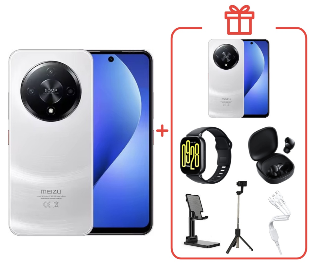 Смартфон Meizu Mblu 22 Pro 4/128Gb Snow White + подарок купить,NaN