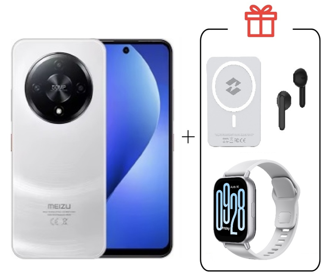 Смартфон Meizu Mblu 22 Pro 4/128Gb Snow White + подарок купить,NaN