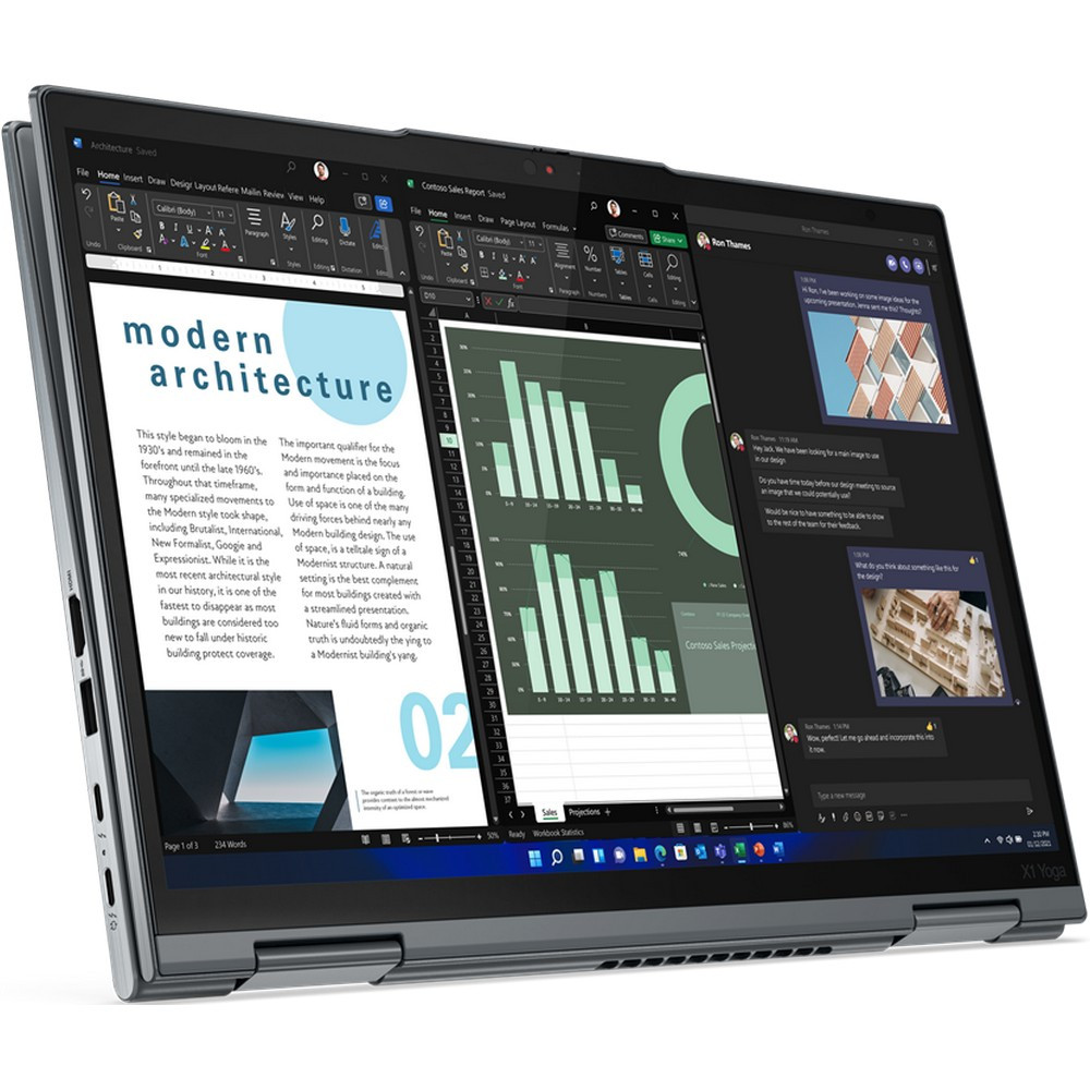 Ноутбук Lenovo ThinkPad X1 Yoga Gen 7 21CD0016RT 14" Storm Grey купить,NaN