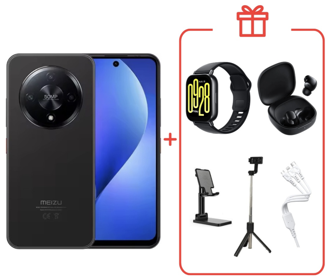Смартфон Meizu Mblu 22 Pro 8/256Gb Titan Black + подарок купить,NaN