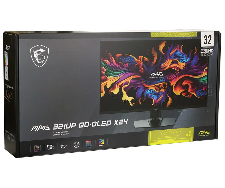 Монитор MSI MAG 321UP X24 31.5" 9S6-3DD29A-088 Black  купить,NaN