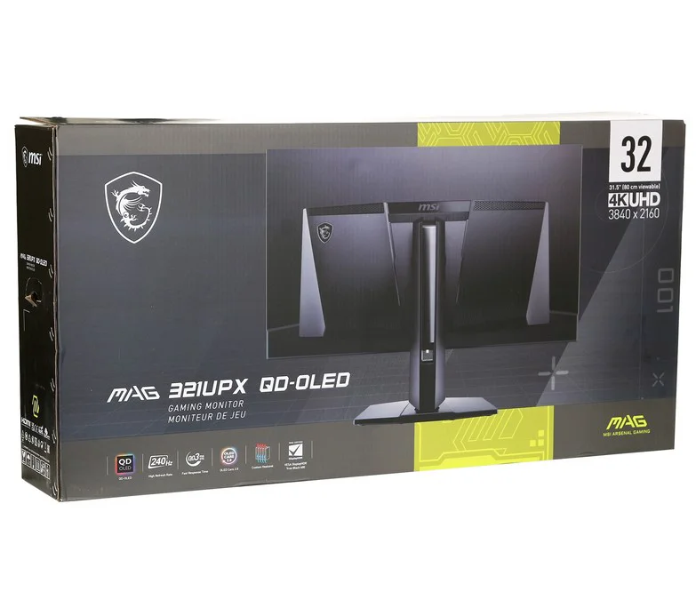 Монитор MSI MAG 321UPX 31.5" 9S6-3DD39T-032 Black 