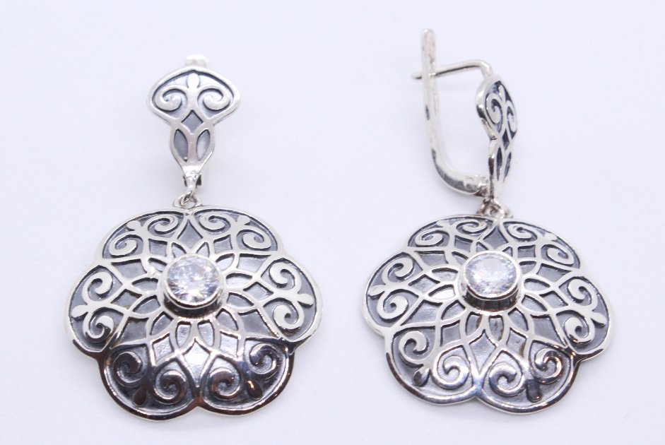 Серьги Кристалл-L С-25-44 10гр. купить,NaN